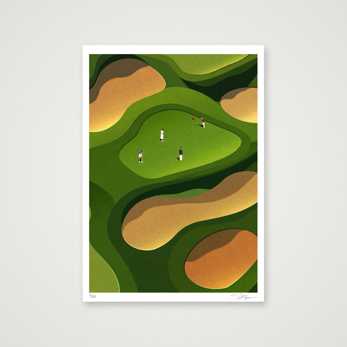 One More Round — A2 (42×59cm, 17×23") Print only