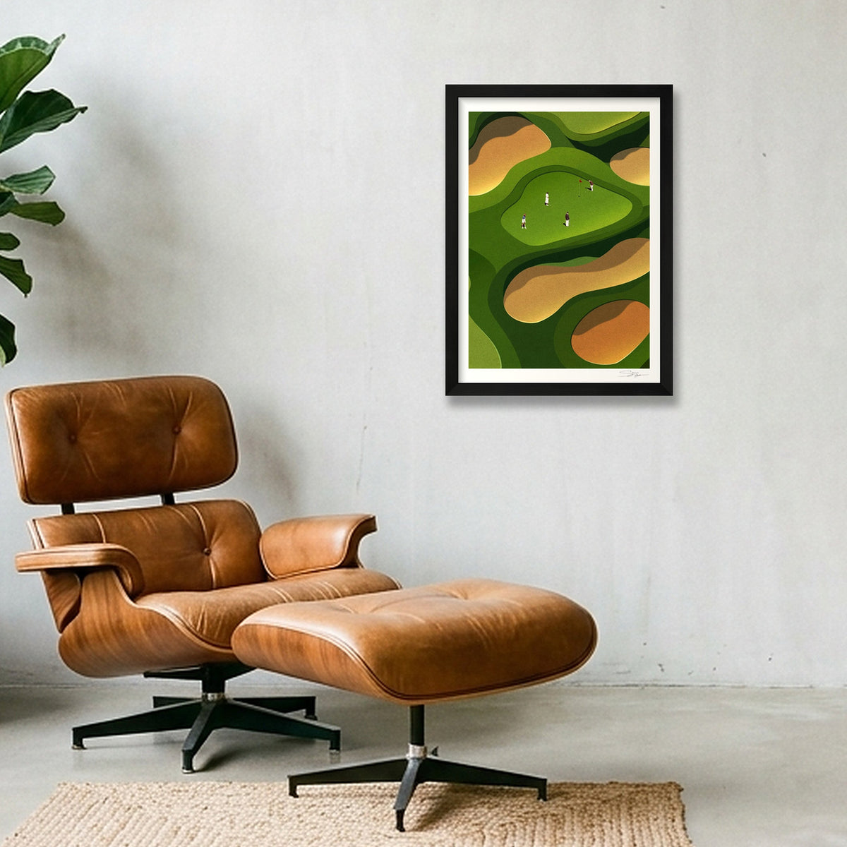 One More Round — A3 (30×42cm, 12×17") Black Frame